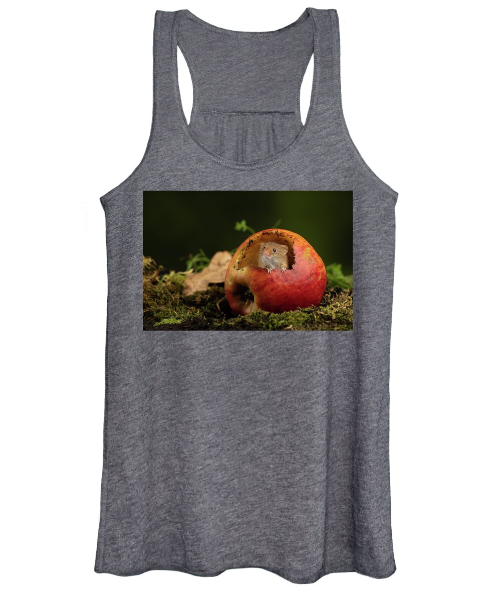 Harvest Women's Tank Top featuring the photograph Hm-2427 by Miles Herbert