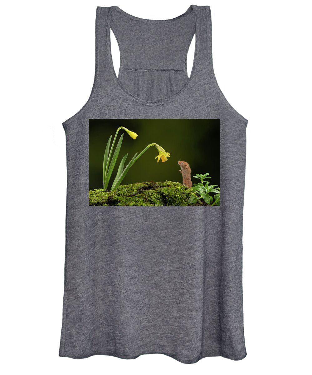 Harvest Women's Tank Top featuring the photograph HMdaff03449B by Miles Herbert