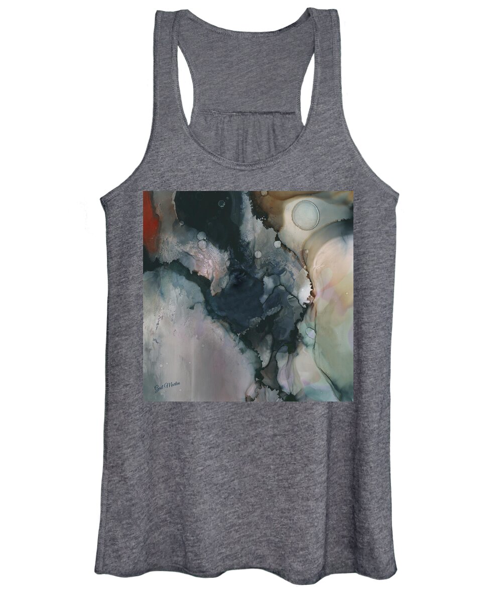 Expressive Women's Tank Top featuring the painting Inner Core by Gail Marten