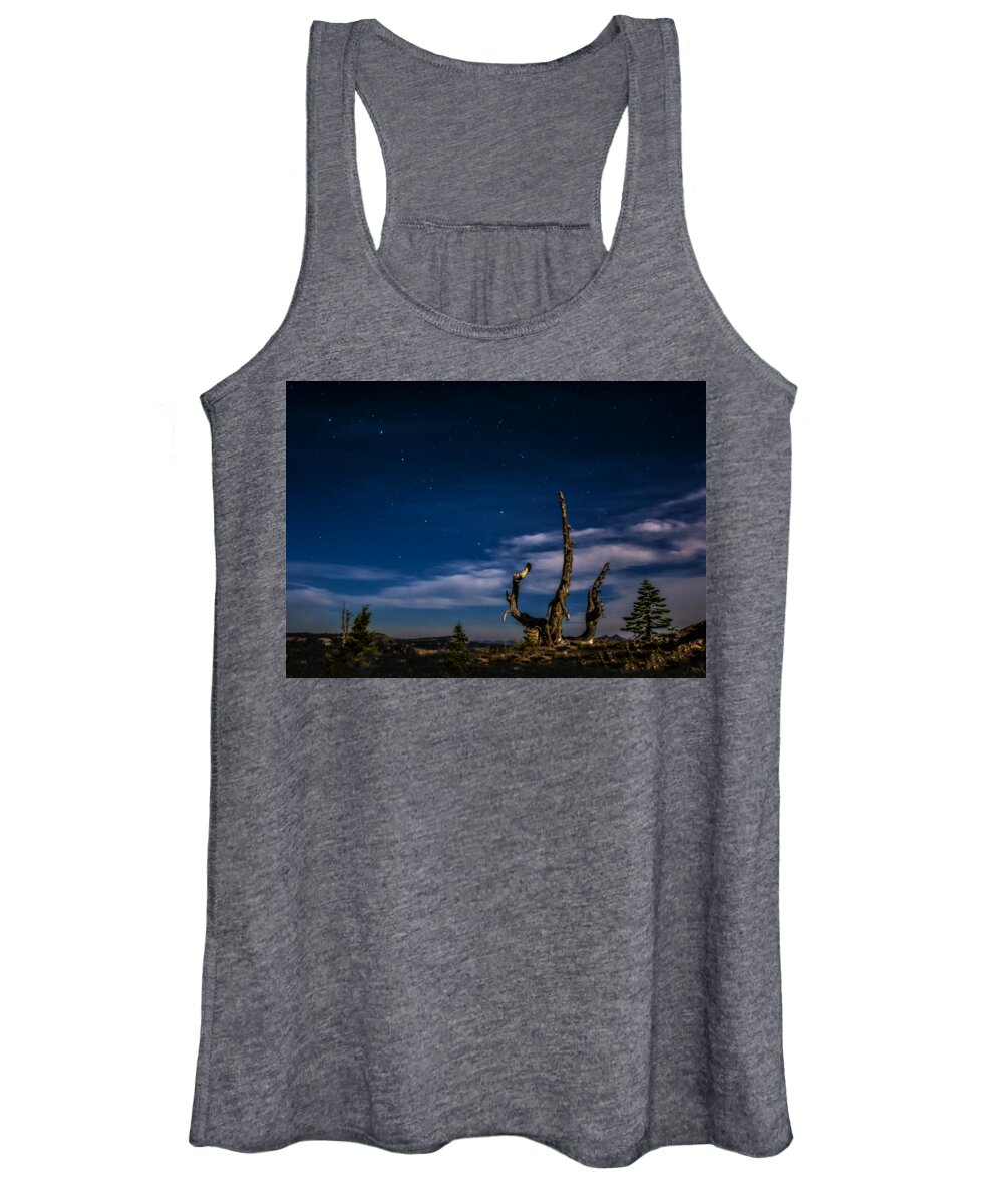 Nature Women's Tank Top featuring the photograph Lake Tahoe Big Dipper by Pelo Blanco Photo