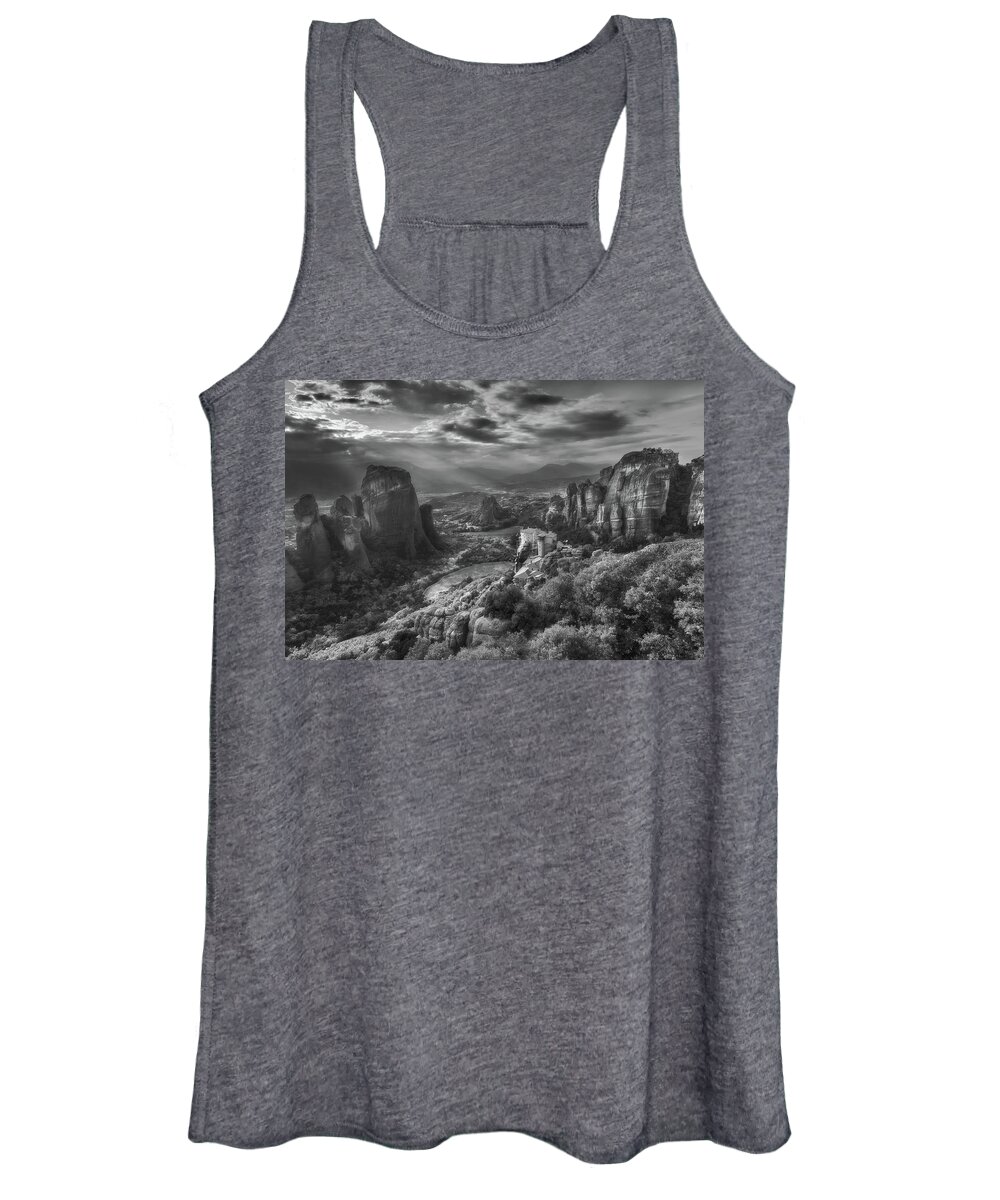 Greece Women's Tank Top featuring the photograph Land of prayers by Elias Pentikis