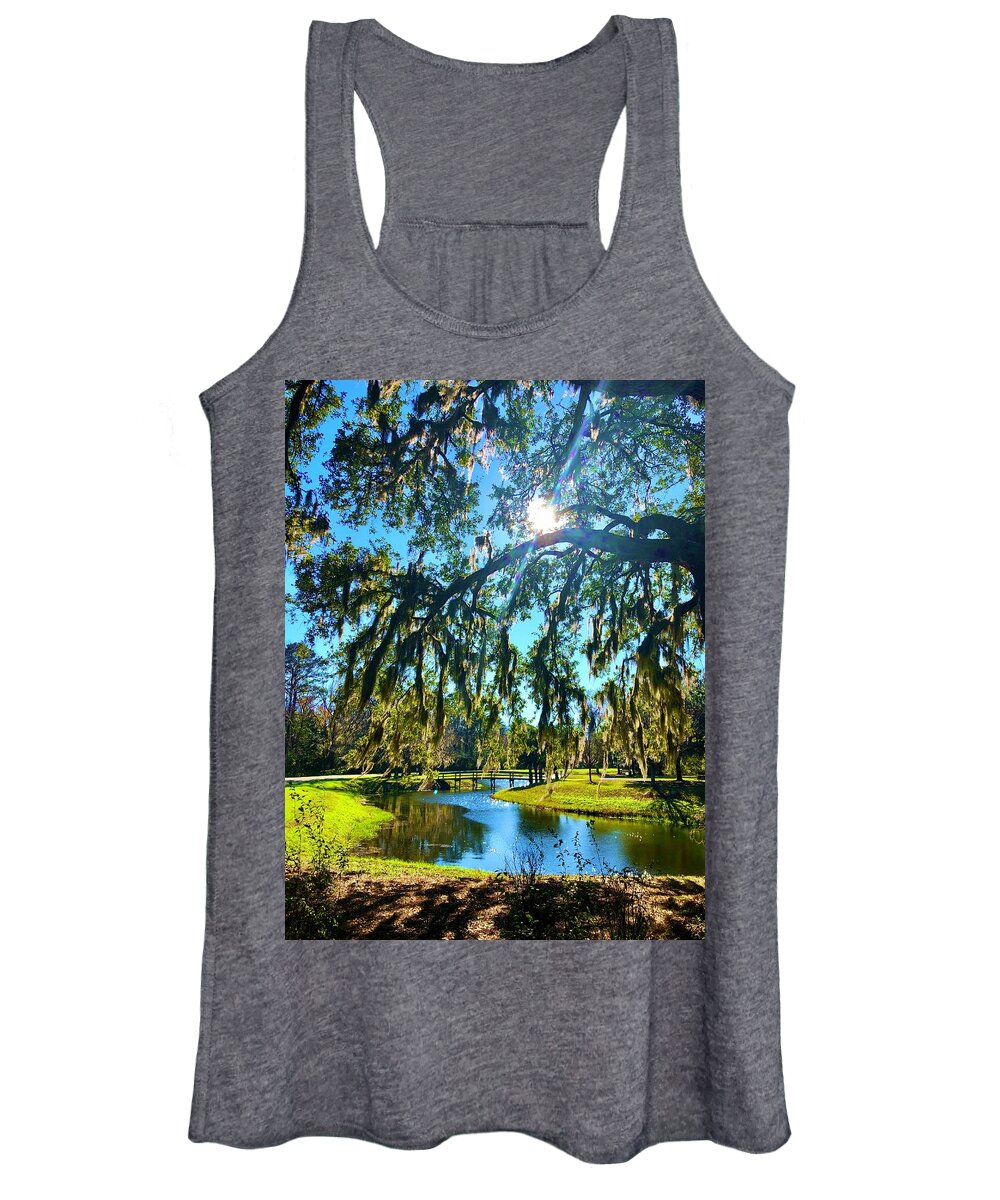 Light Women's Tank Top featuring the photograph Landscape 1 by Michael Stothard