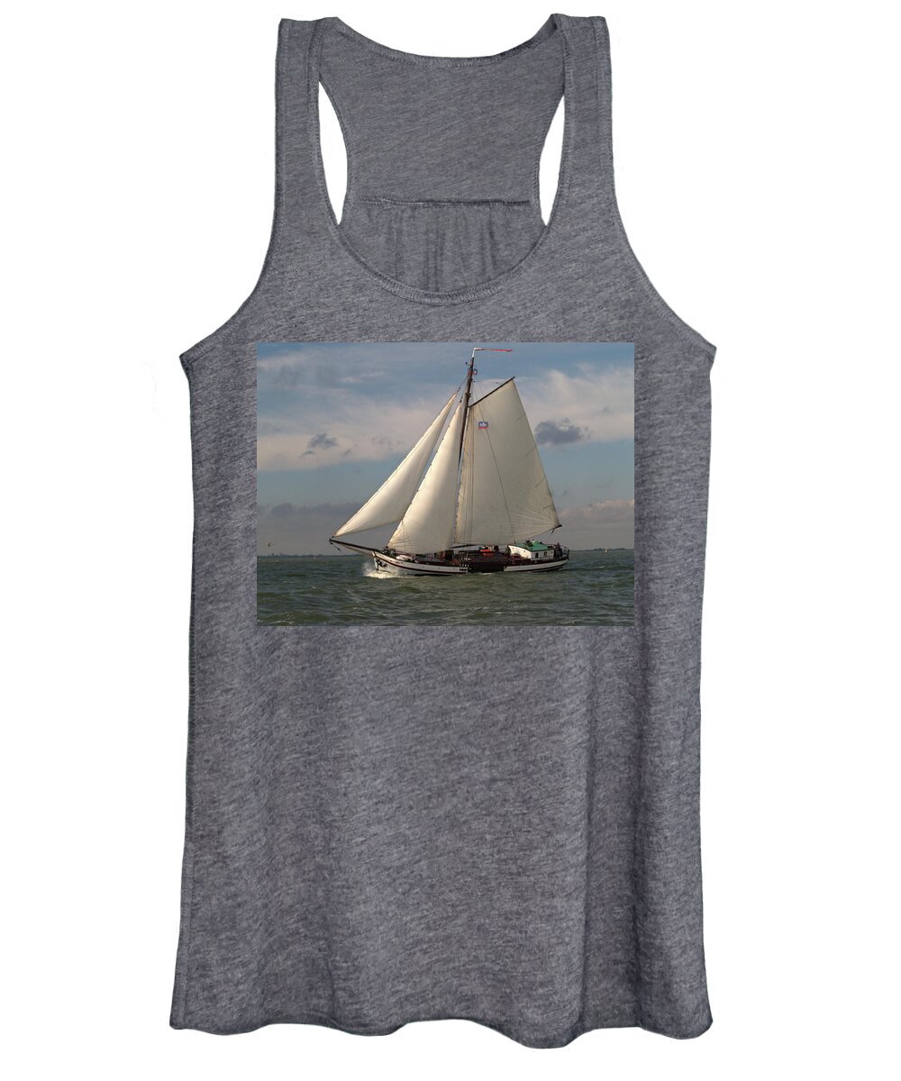 Photography Women's Tank Top featuring the photograph Loyal Winds by Luc Van de Steeg
