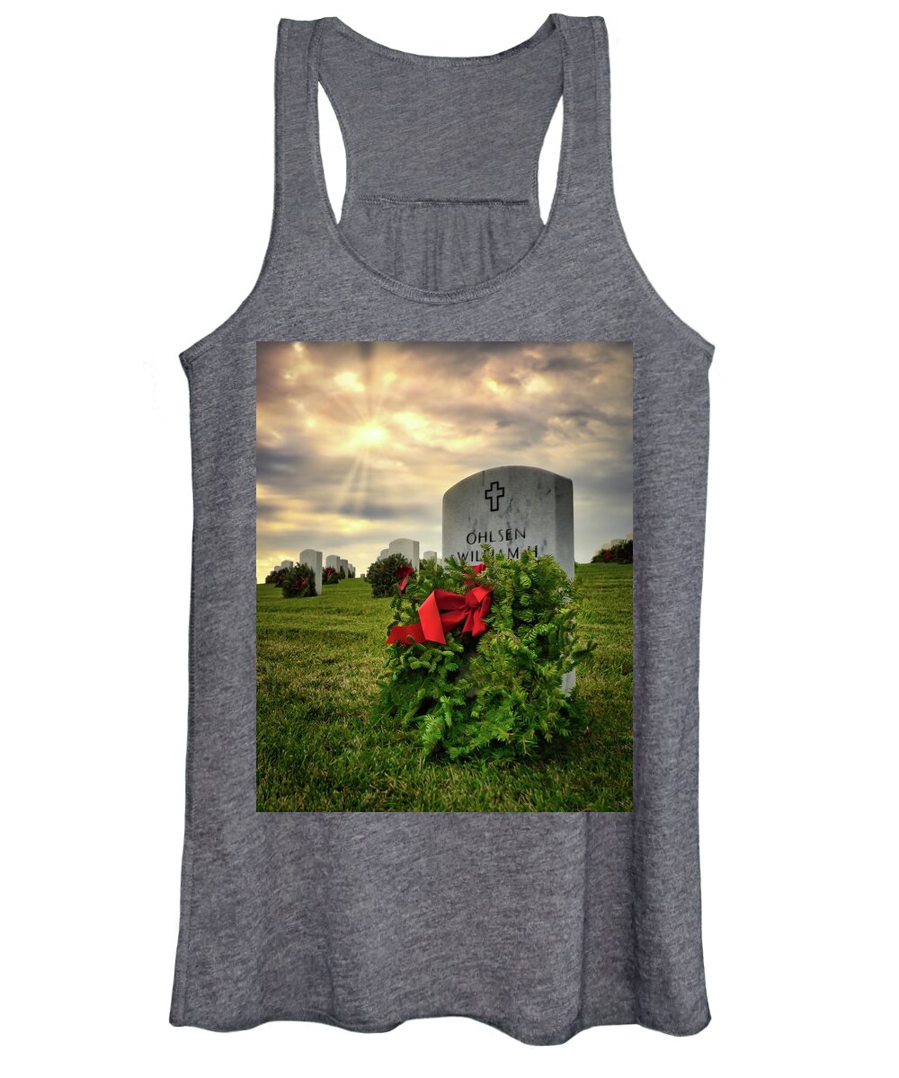 December Women's Tank Top featuring the photograph Missed Christmas by American Landscapes