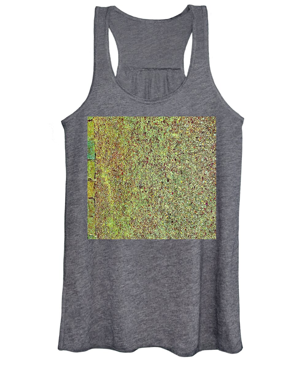 Abstract Women's Tank Top featuring the photograph Monet 2020 nr.3 by Pierre Dijk