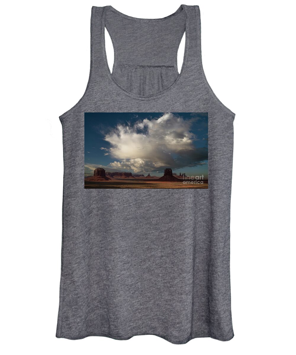 Monument Valley Women's Tank Top featuring the photograph Monument Valley by Keith Kapple
