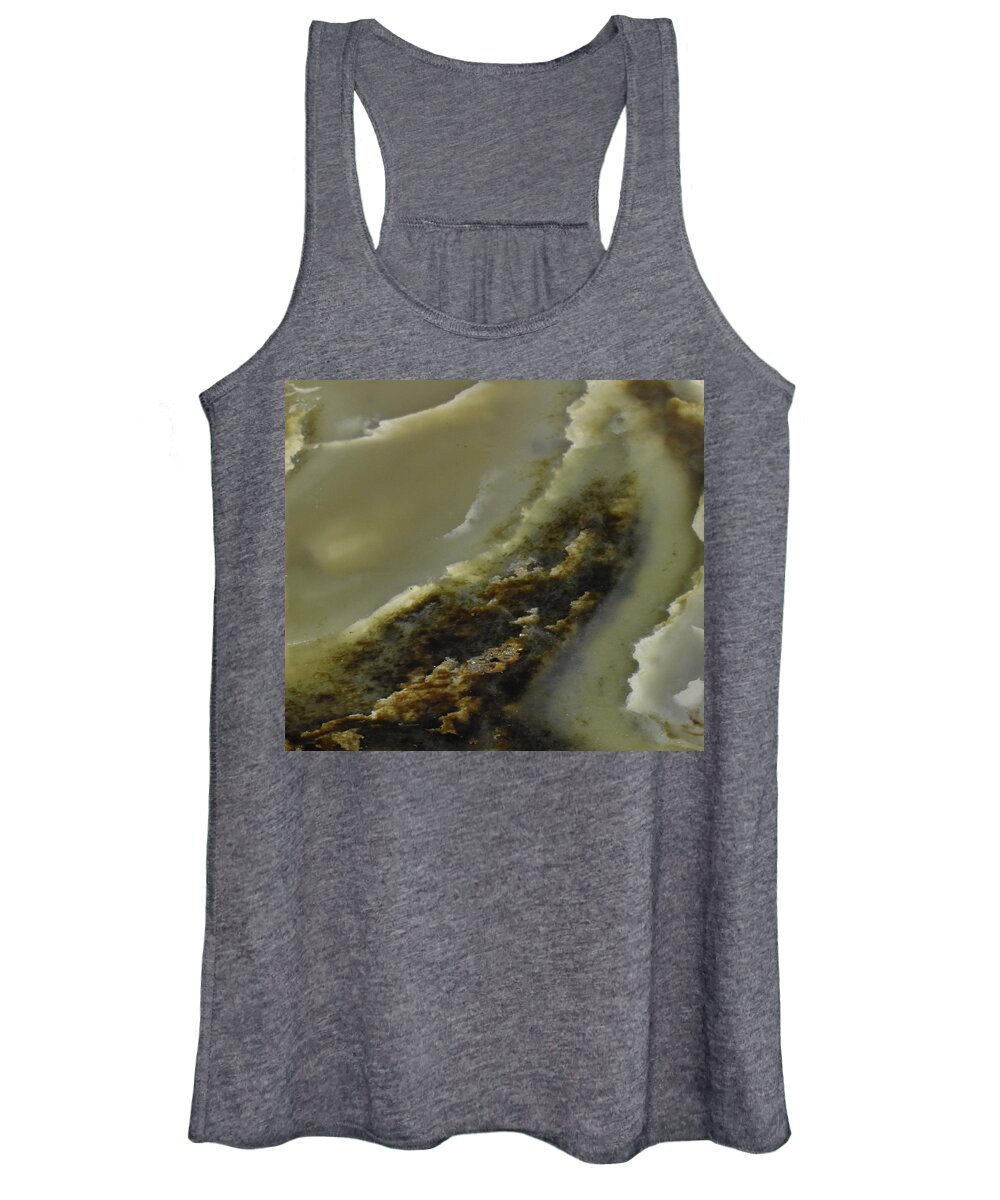 Art In A Rock Women's Tank Top featuring the photograph Mr1028d by Art in a Rock