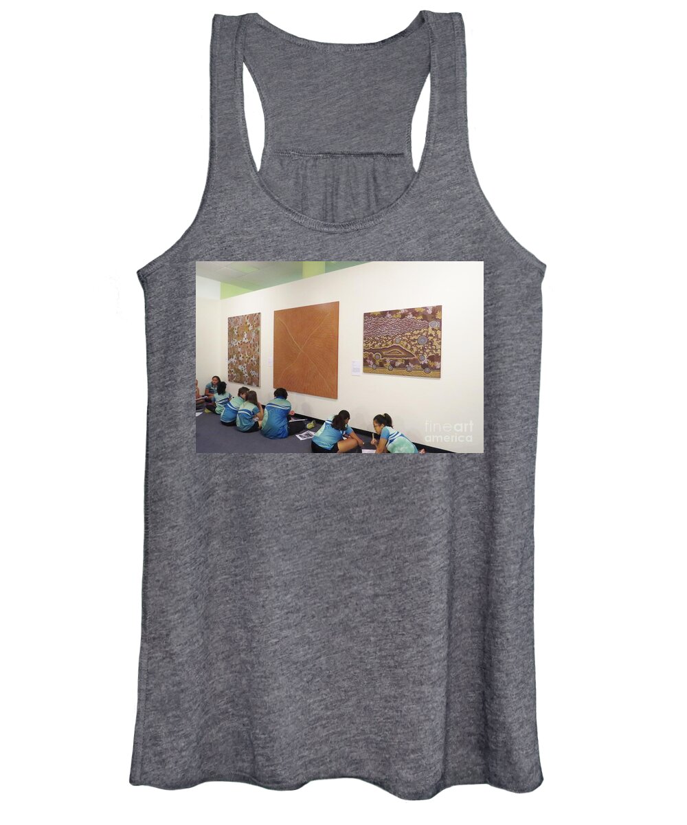 Museum And Art Gallery Of The Northern Territory Women's Tank Top featuring the photograph Museum and Art Gallery of the Northern Territory by World Reflections By Sharon
