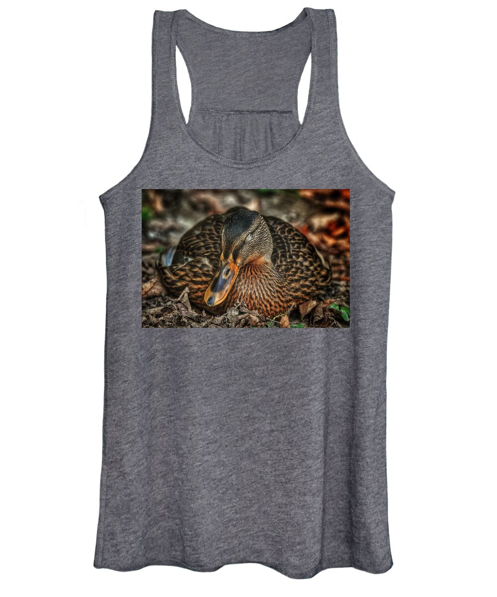 Photo Women's Tank Top featuring the photograph Nap time by Evan Foster