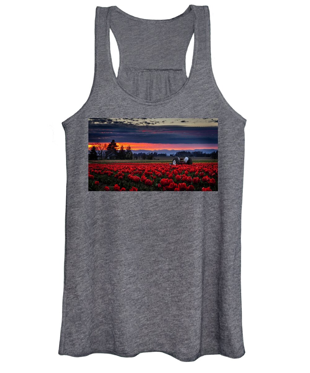 Not Quite Home Yet Women's Tank Top featuring the photograph Not Quite Home Yet by Wes and Dotty Weber