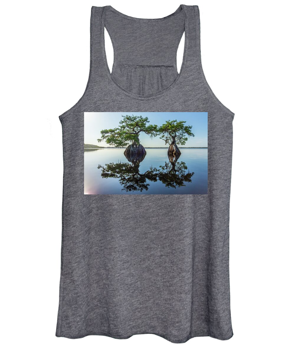 Florida Women's Tank Top featuring the photograph Old Couple by Stefan Mazzola