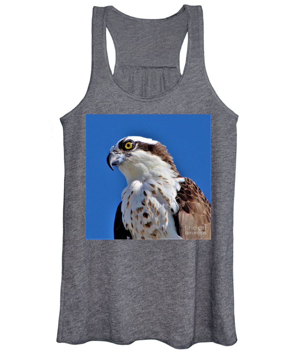 Osprey Women's Tank Top featuring the photograph Osprey by Joanne Carey