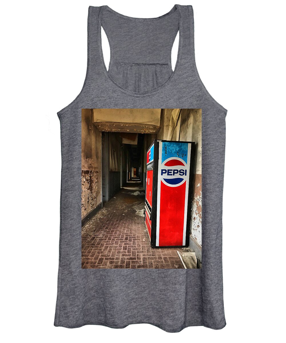  Women's Tank Top featuring the photograph Pepsi by Stephen Dorton