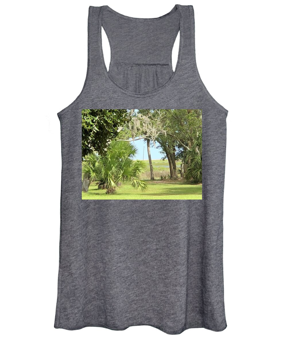 Landscape Women's Tank Top featuring the photograph Archway by Catherine Wilson