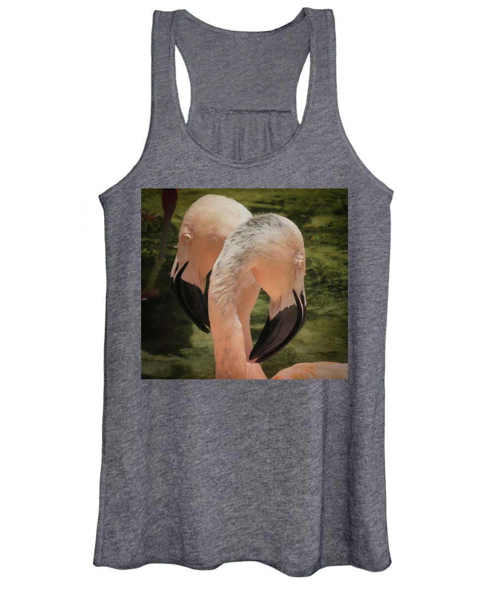 Pink Women's Tank Top featuring the photograph Pinks by Vicky Edgerly