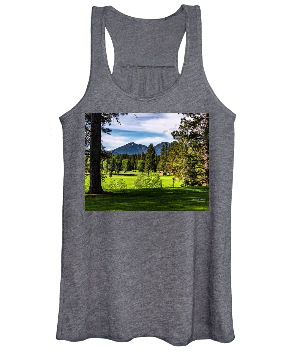 Missoula County Women's Tank Top featuring the photograph Pyramid Peak by Bryan Spellman