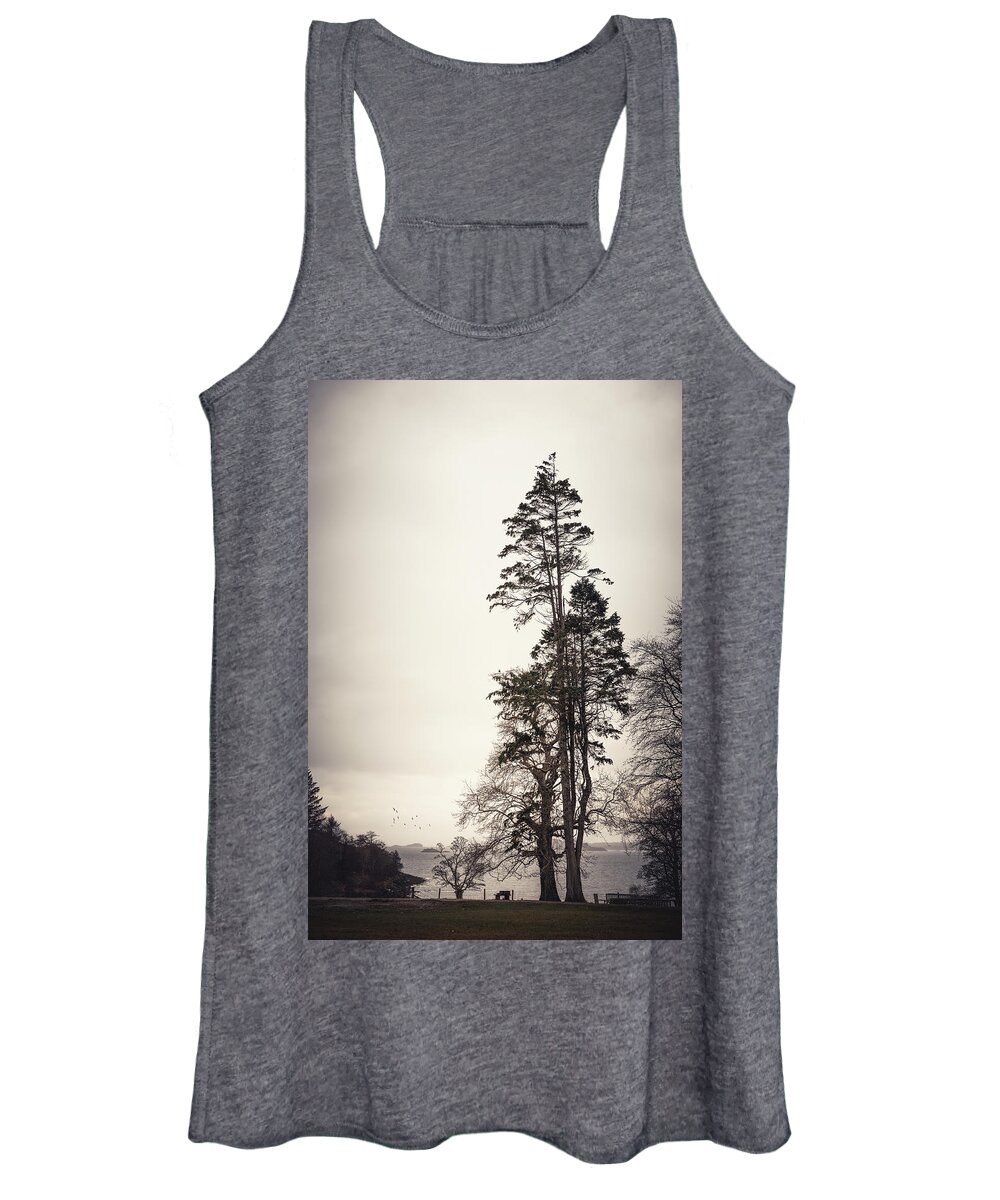 Tree Women's Tank Top featuring the photograph Right like an I by Philippe Sainte-Laudy