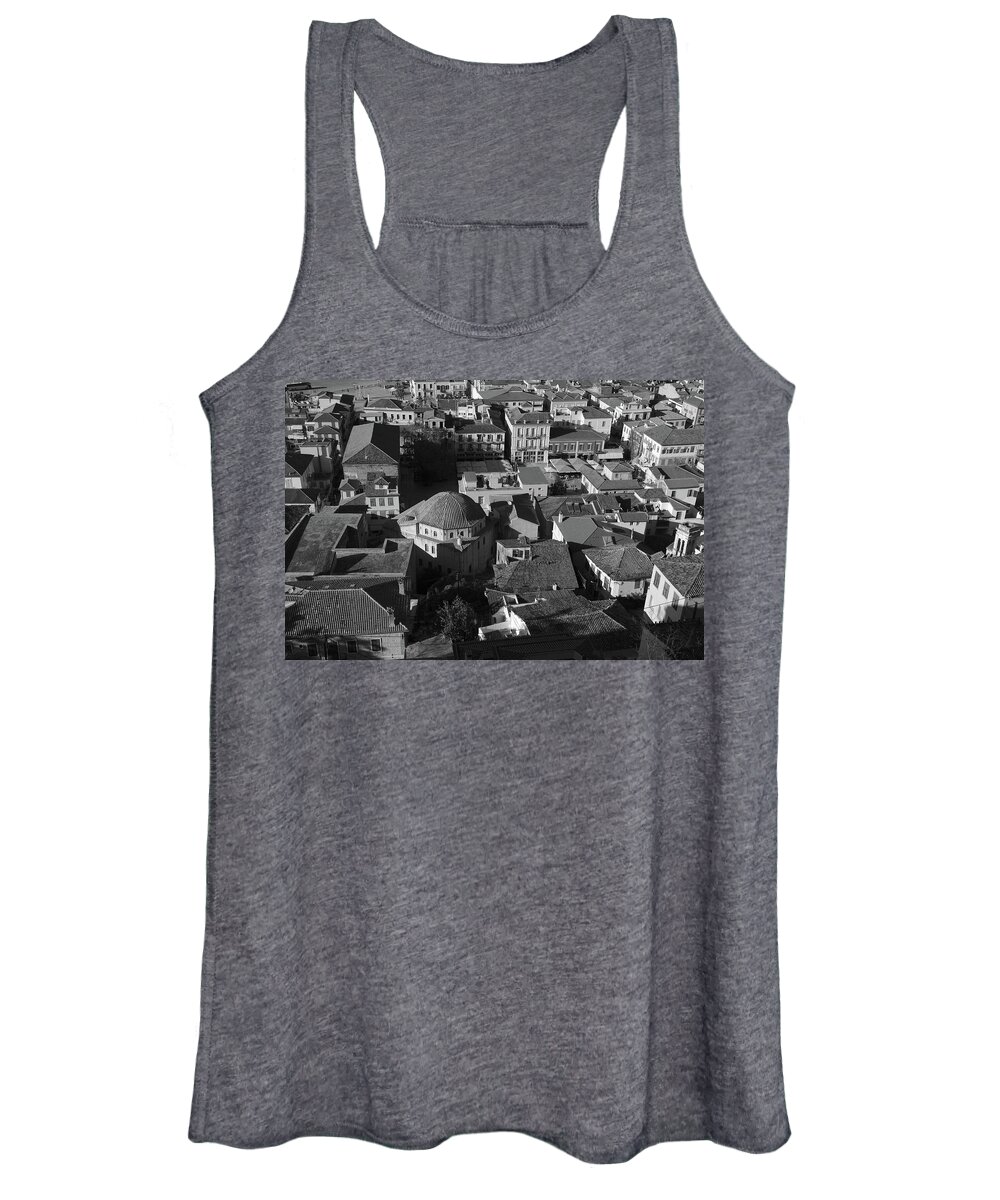 Nafplio Women's Tank Top featuring the photograph Rooftops of Nafplio by Sean Hannon