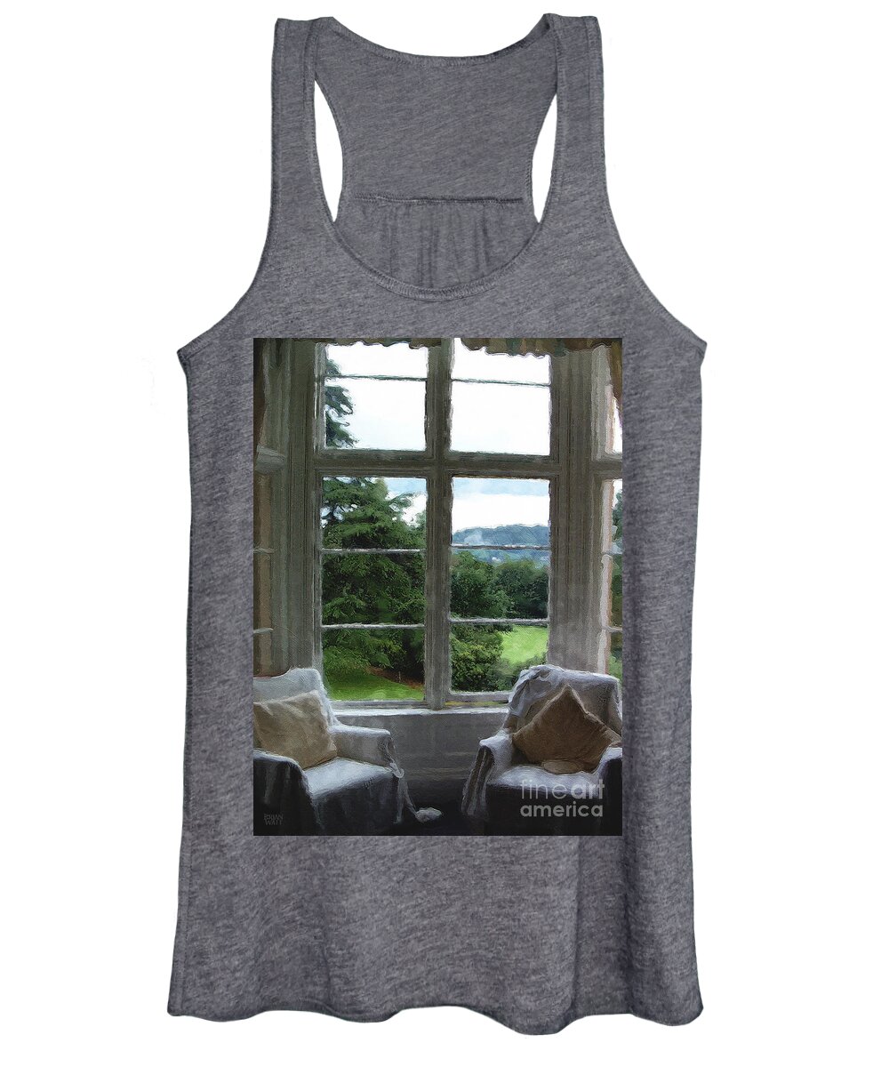 Forest Side Women's Tank Top featuring the photograph Room With A View by Brian Watt