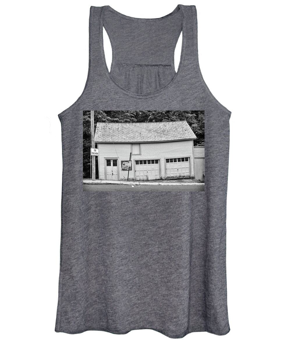 Decay Women's Tank Top featuring the photograph Sagging Ridge Line by Steven Nelson
