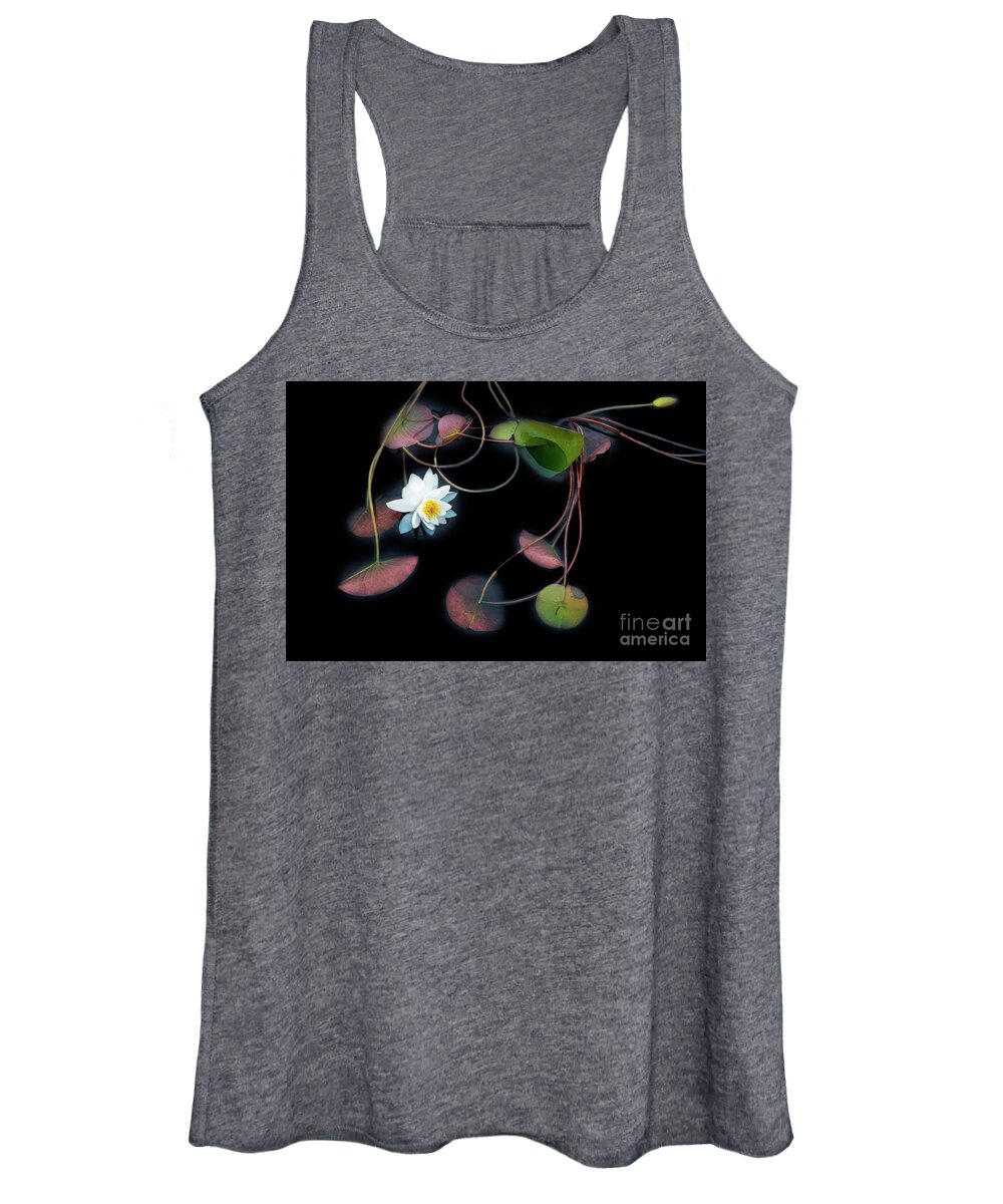 Gardens Women's Tank Top featuring the photograph She Speaks to the Leaves of Love by Marilyn Cornwell