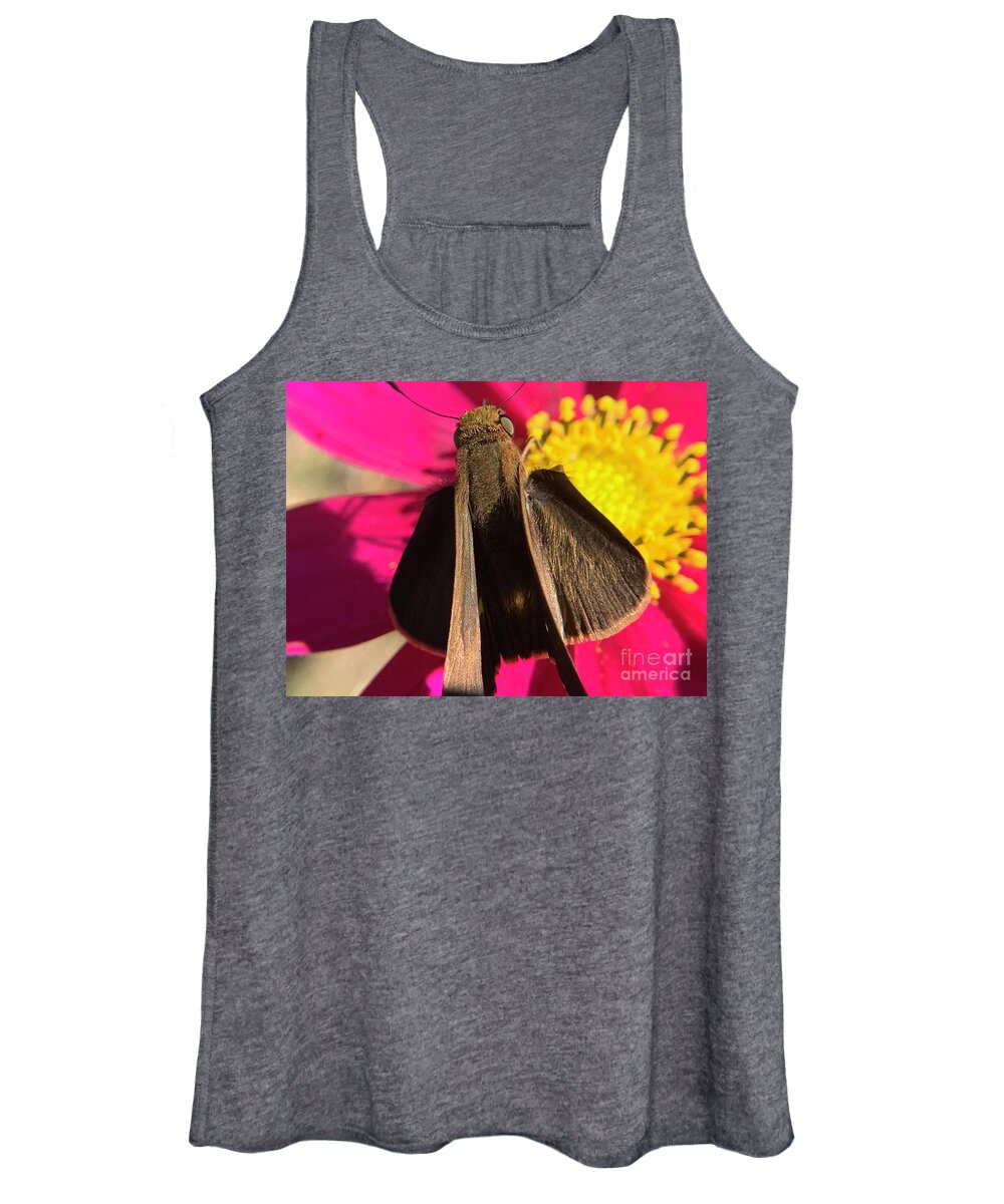 Skipper Women's Tank Top featuring the photograph Skipper Ocola by Catherine Wilson