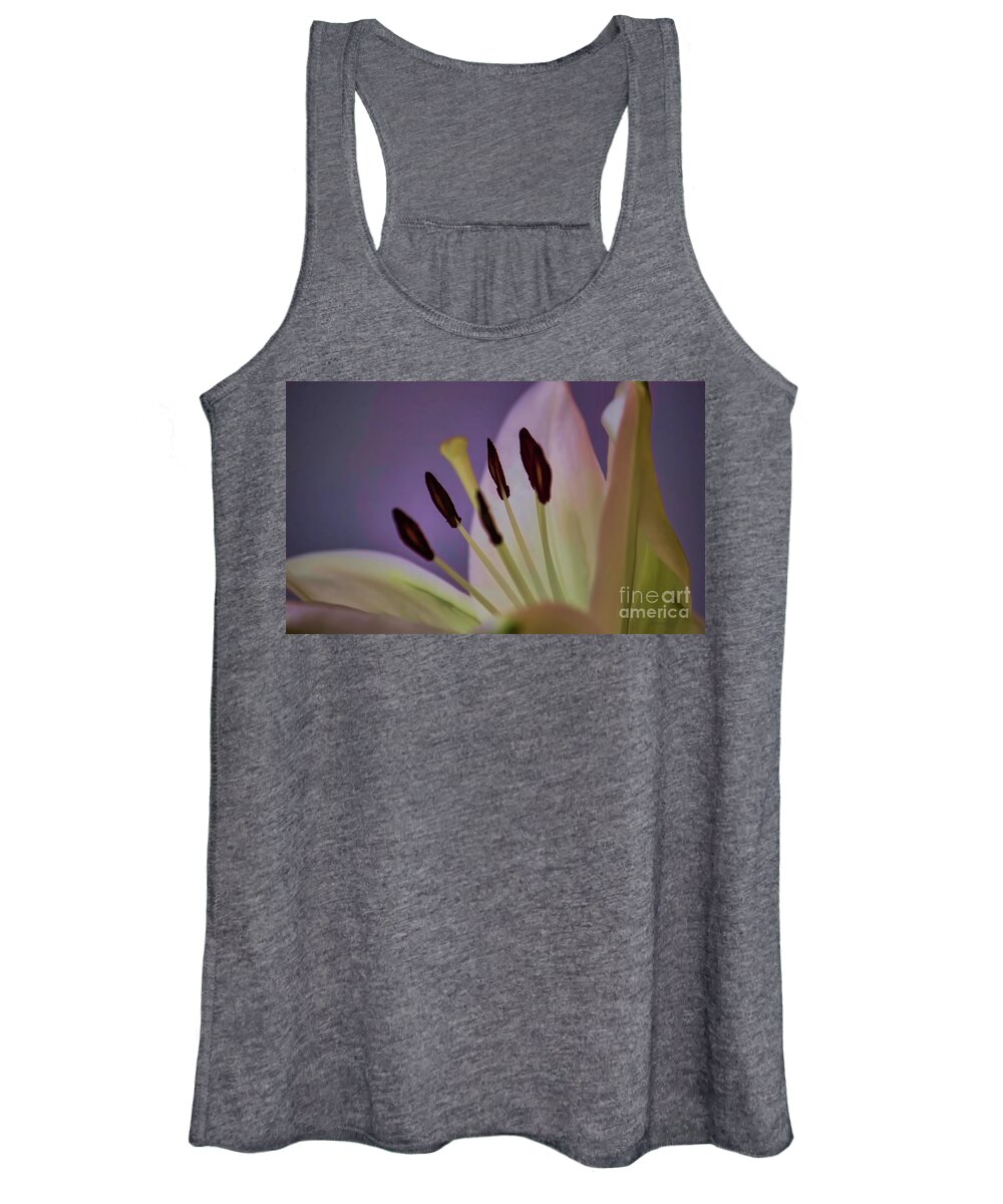 Flower Women's Tank Top featuring the photograph Soft Lily by Roberta Byram