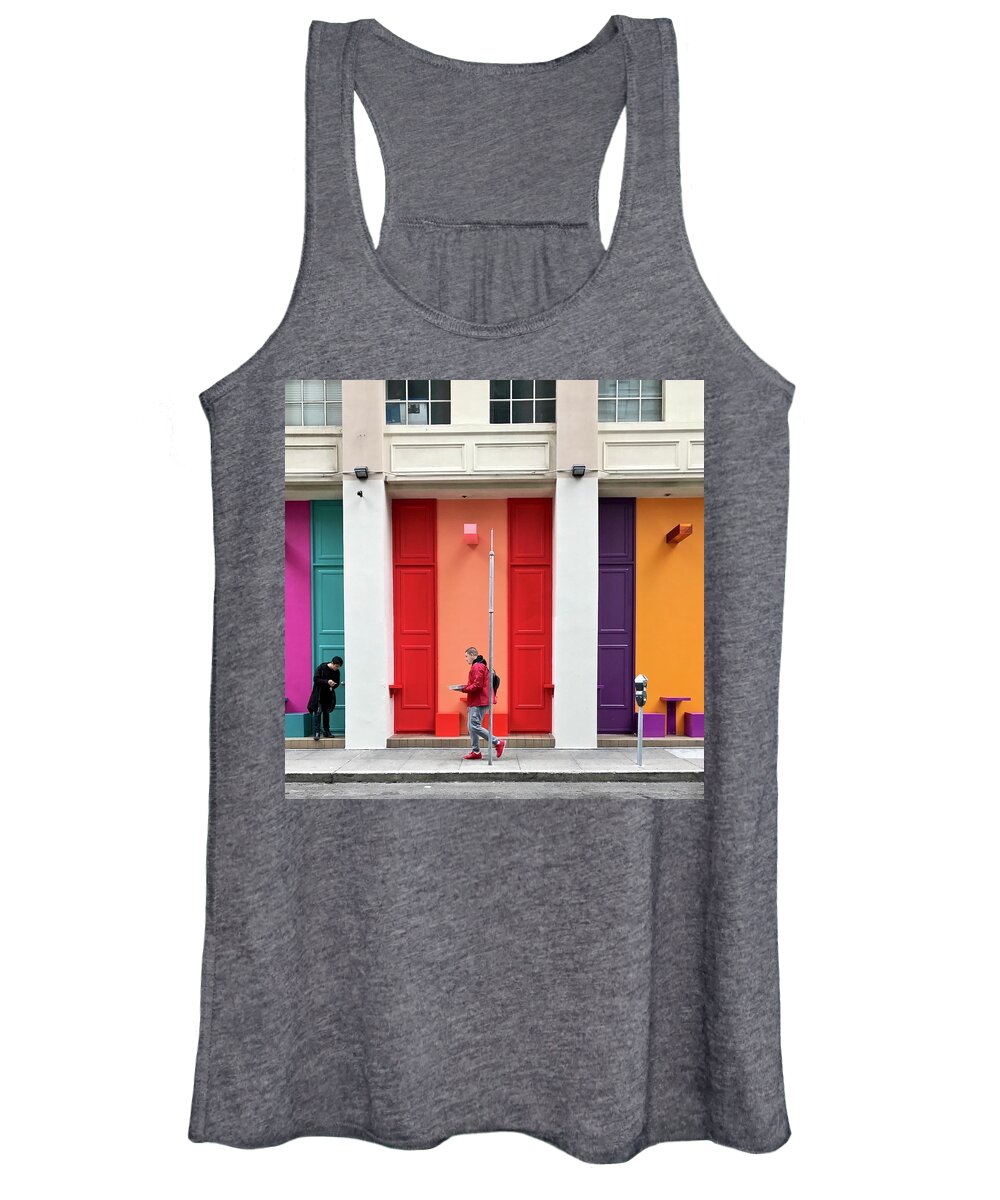  Women's Tank Top featuring the photograph Solitary Duo by Julie Gebhardt