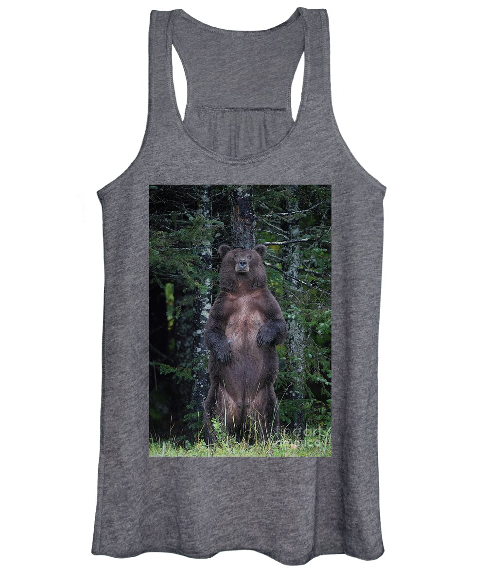 Alaska Women's Tank Top featuring the photograph Standing Tall by Patrick Nowotny