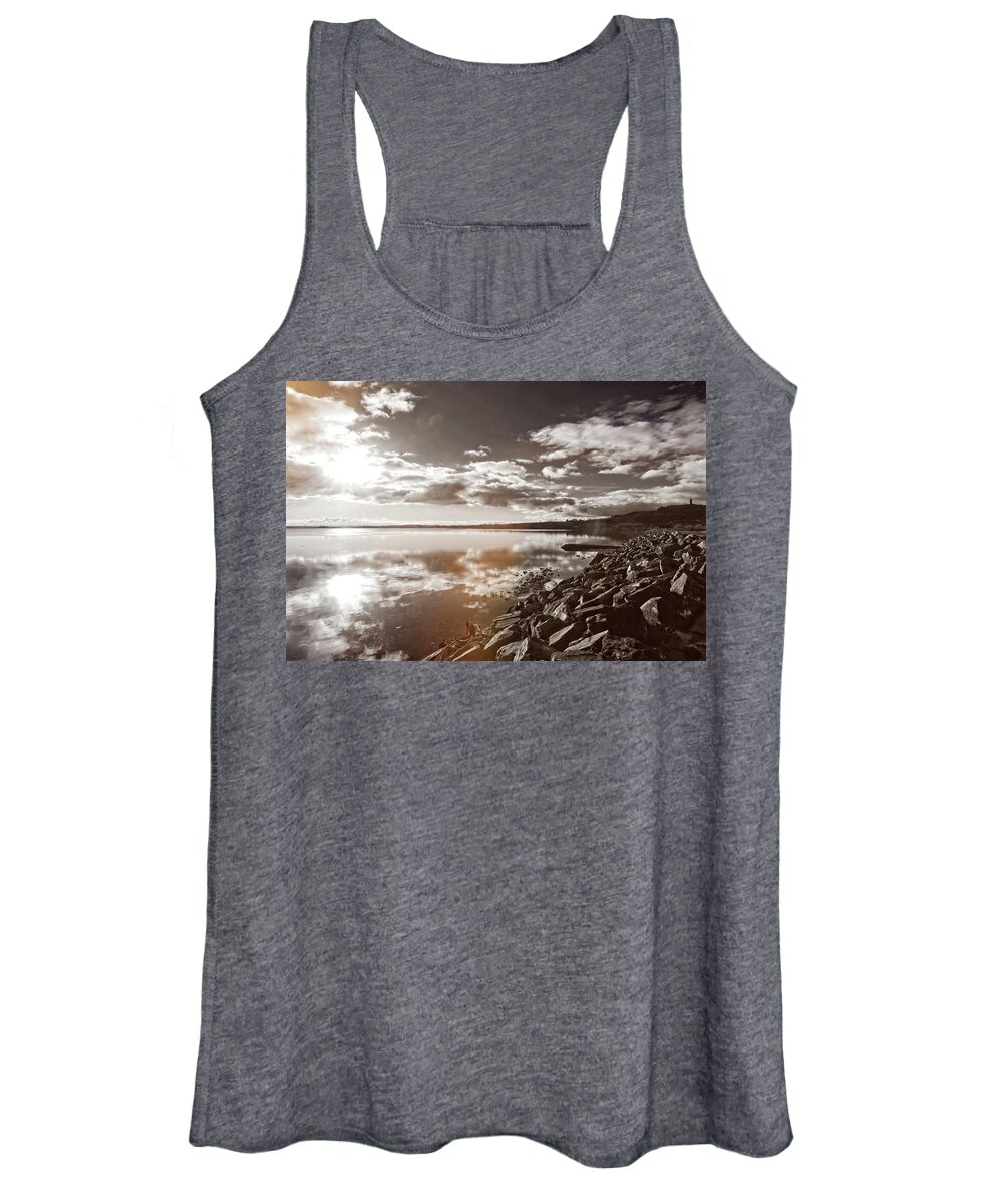 Andbc Women's Tank Top featuring the photograph Still Waters by Martyn Boyd