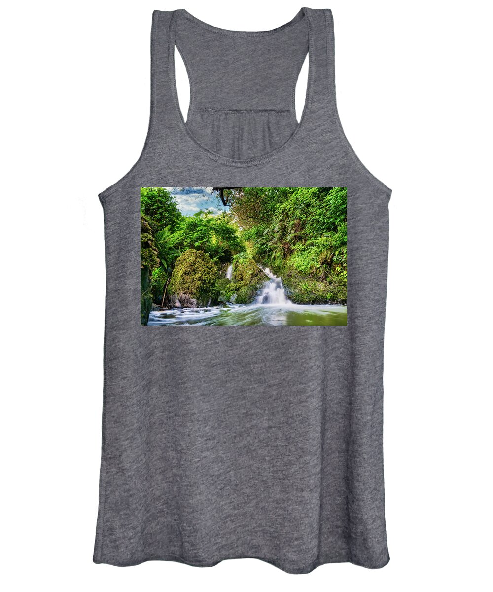 Andbc Women's Tank Top featuring the photograph Stricklands Glen by Martyn Boyd