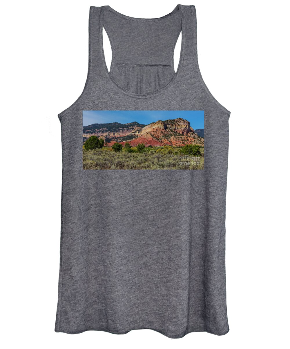 Landscape Women's Tank Top featuring the photograph Summer Greens by Seth Betterly