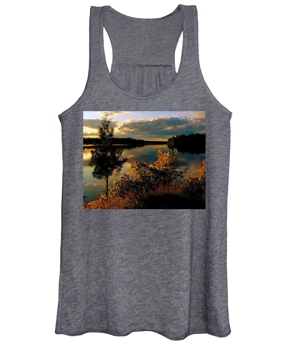 Sunset Women's Tank Top featuring the photograph Sunset 7 by Ms Judi