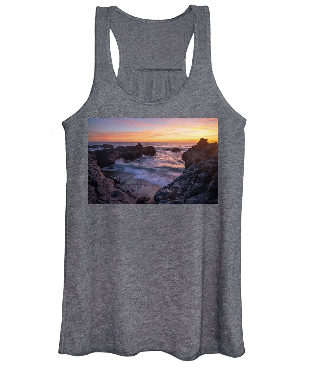 Sunset Women's Tank Top featuring the photograph Sunset Cove by Darren White
