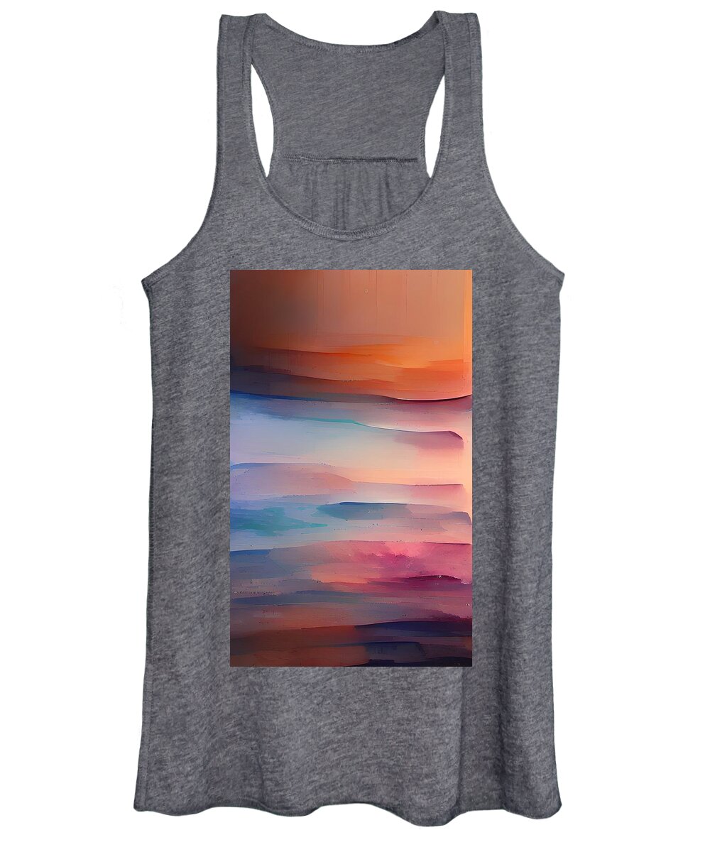  Women's Tank Top featuring the digital art SurrealLayer by Rod Turner