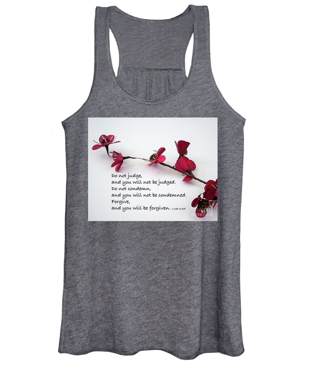 Floral Women's Tank Top featuring the digital art Take The High Road by Kirt Tisdale