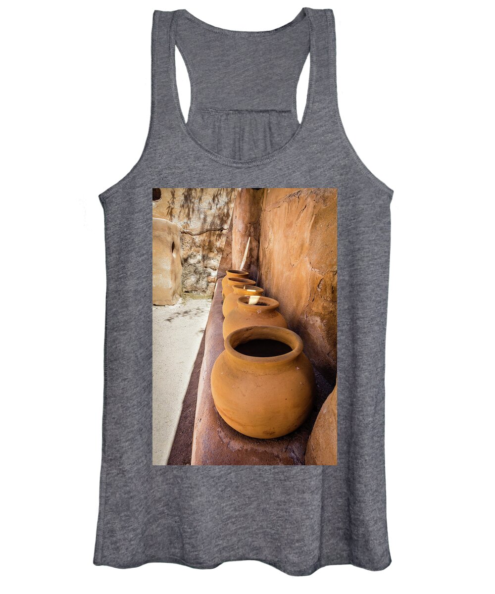 Canyon Women's Tank Top featuring the photograph Terracotta Pantry by Craig A Walker