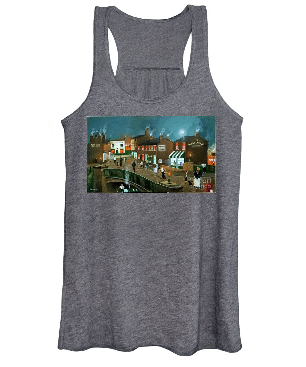 England Women's Tank Top featuring the painting The Black Country Village by Ken Wood