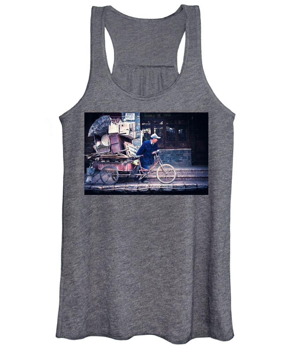 China Women's Tank Top featuring the photograph Collector by Mark Gomez