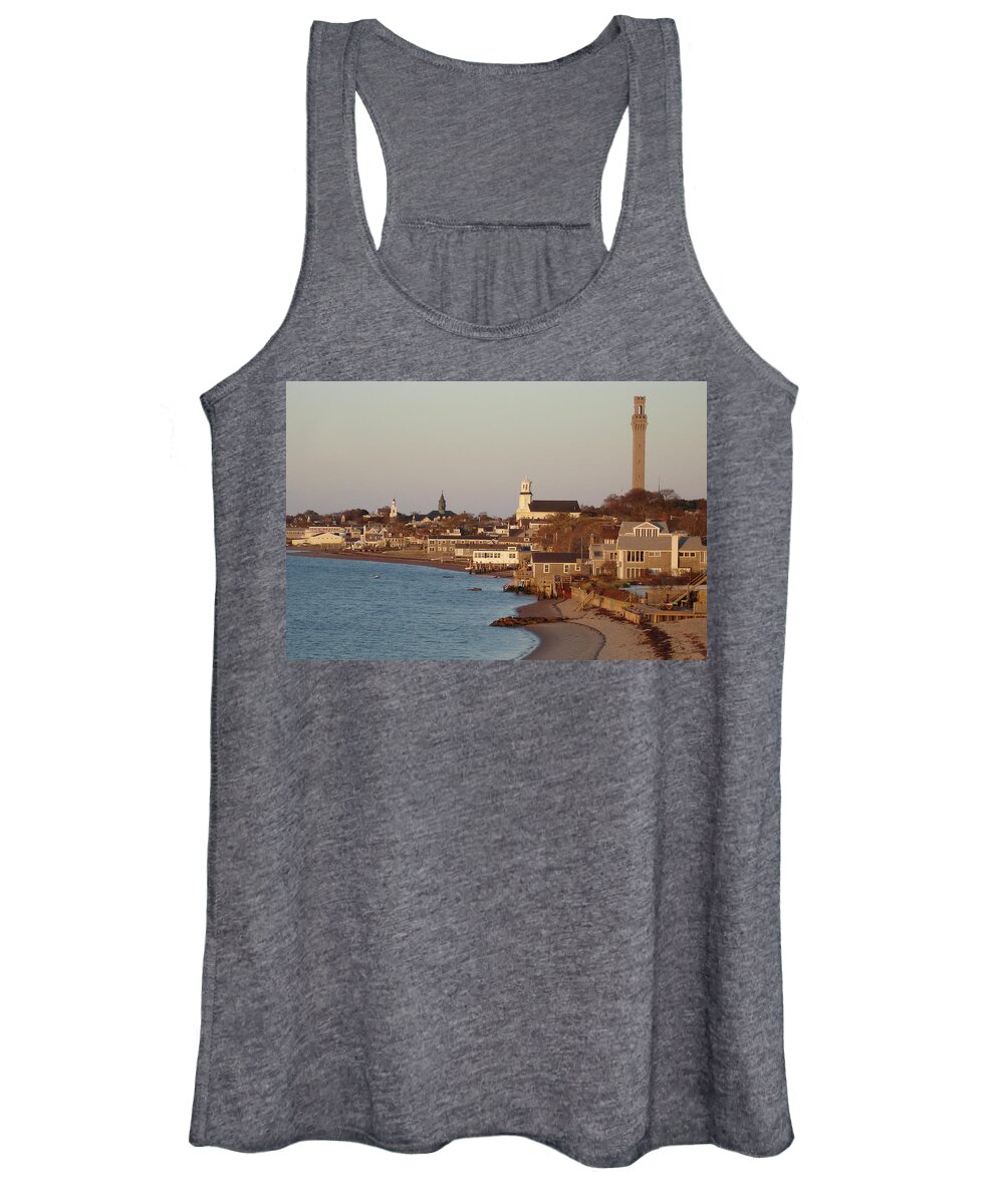 Provincetown Women's Tank Top featuring the photograph The Four Tops by Ellen Koplow