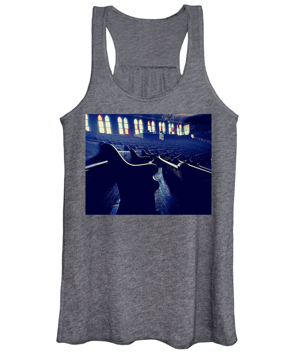 Ryman Women's Tank Top featuring the photograph The Magic of the Ryman by Lee Darnell