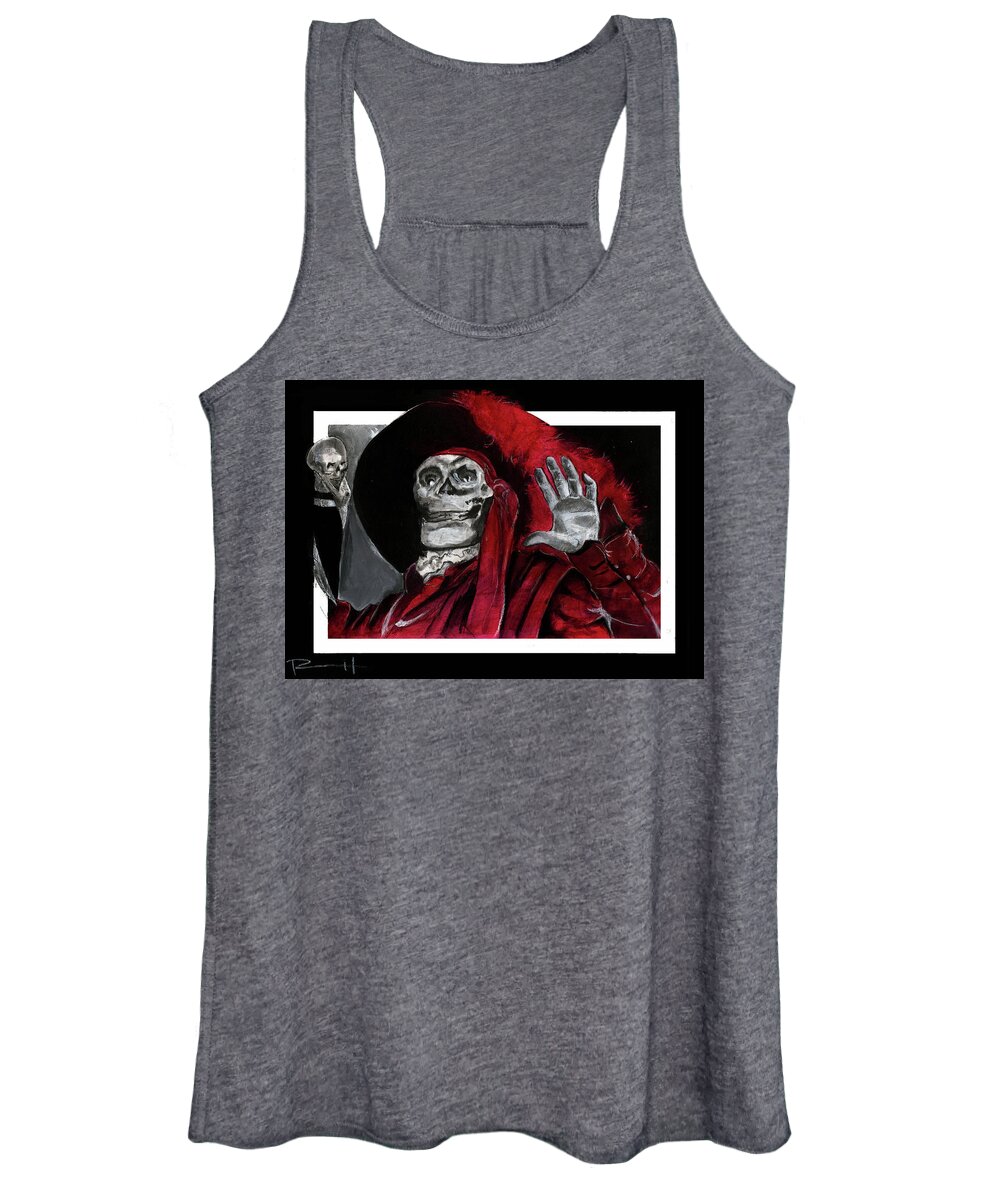 Mummy Women's Tank Top featuring the mixed media The Phantom in Color by Sean Parnell
