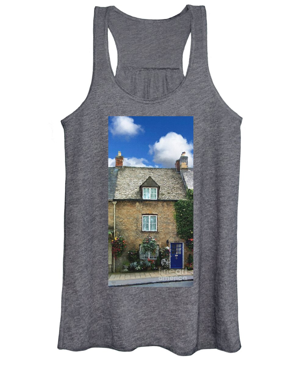 Stow-in-the-wold Women's Tank Top featuring the photograph The Pound Too by Brian Watt
