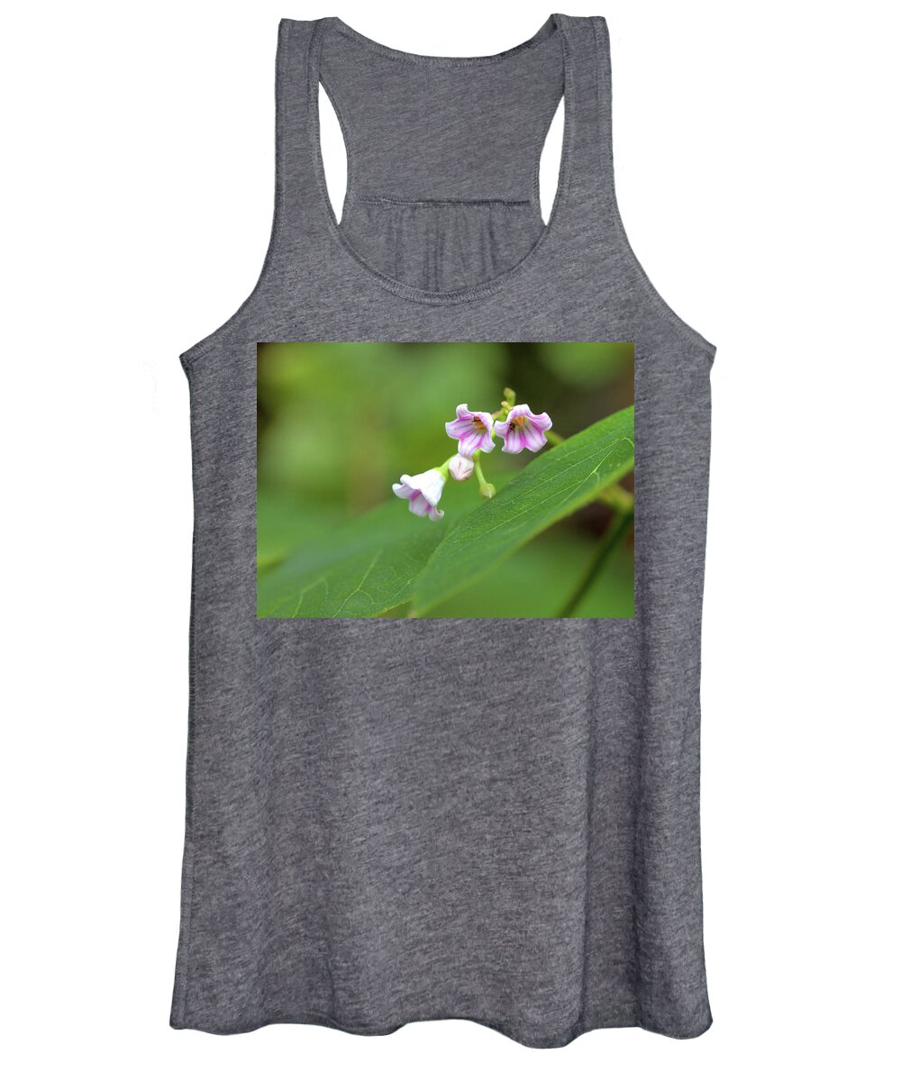 Wildflowers Women's Tank Top featuring the photograph Tiny Wildflowers by Bob Falcone