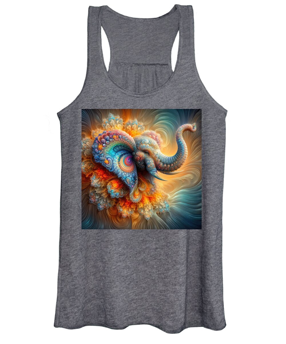 Vibrant Women's Tank Top featuring the photograph Transcendental Trunk by Bill and Linda Tiepelman