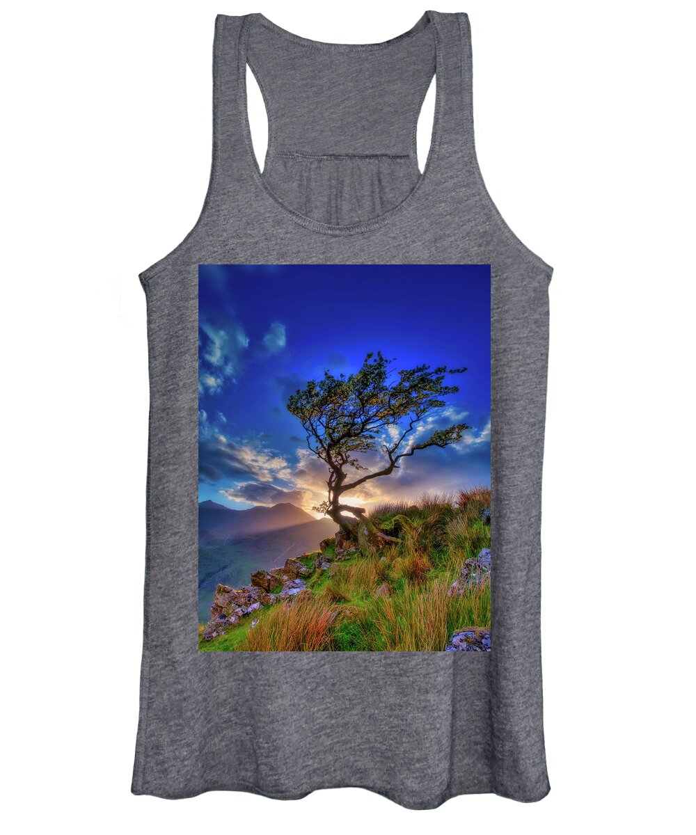 Landscape Women's Tank Top featuring the photograph Tree by Remigiusz MARCZAK