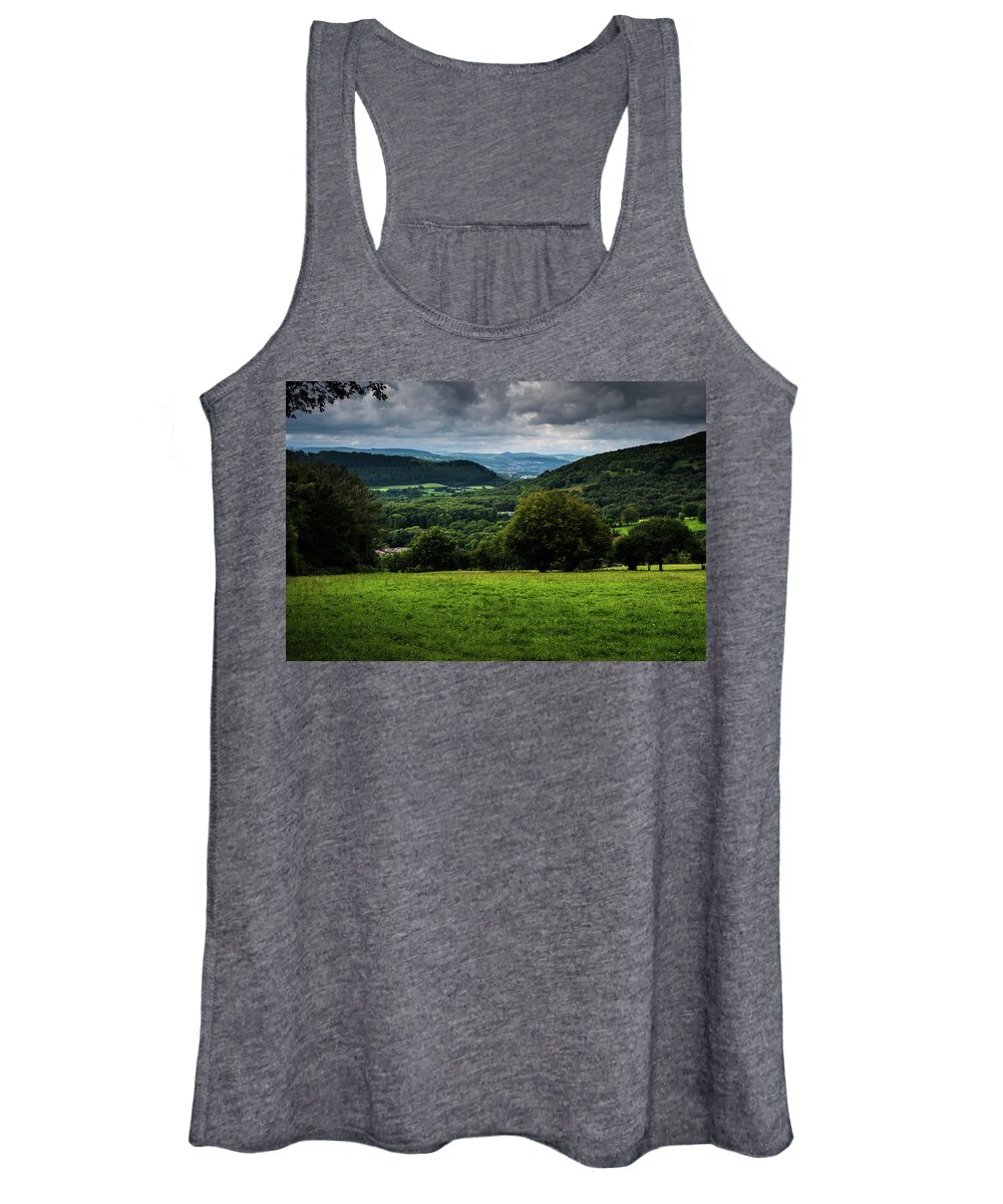 Wales Women's Tank Top featuring the photograph Treforest Ahead by Gavin Lewis