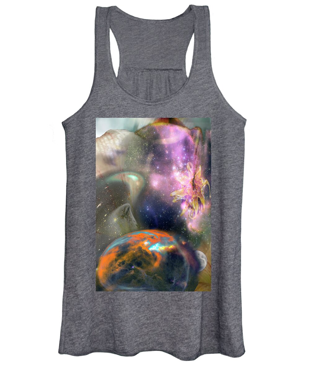 Space Women's Tank Top featuring the photograph Untitled_148a by Paul Vitko