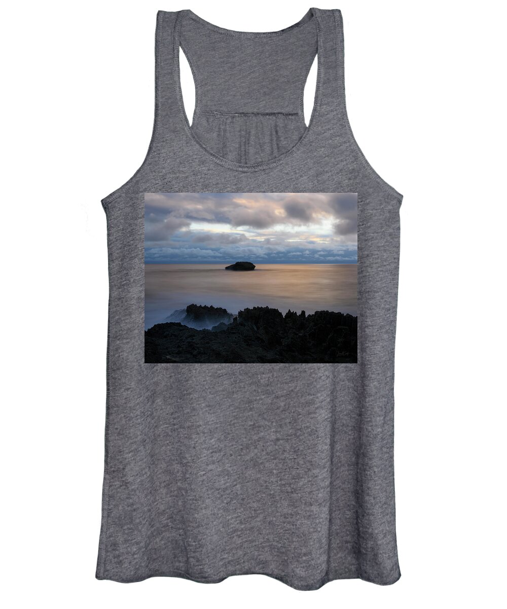 Hawaii Women's Tank Top featuring the photograph Volcanic Dawn by James Covello