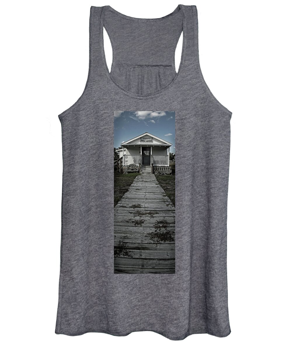 Post Office Women's Tank Top featuring the photograph Walk Back in Time by M Kathleen Warren